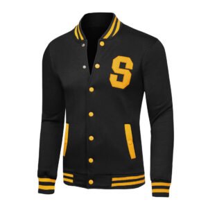 varsity jck3 Custom Men's College Varsity Letterman Jacket