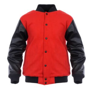 Custom Men's Wool & Leather Varsity Letterman Jacket