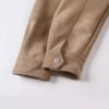 Men's Custom Suede Leather Multi-Pocket Zip Jacket