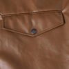 Custom Men's Leather Aviator Pilot Bomber Jacket