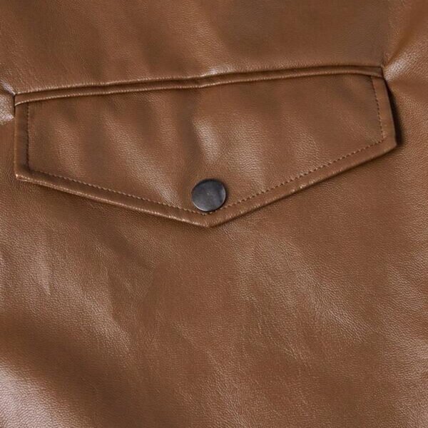 Custom Men's Leather Aviator Pilot Bomber Jacket