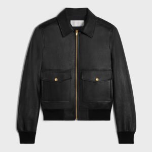 avaitor j6 Custom Women's Luxury Leather Aviator Bomber Jacket