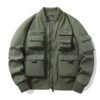 avatior jck4 Custom Men's Multi-Pocket Tactical Flight Bomber Jacket