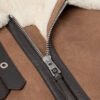 aviator10 Custom Men's Shearling Leather Aviator Bomber Jacket