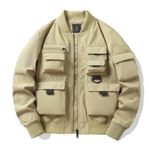 aviotor jck1 Custom Men's Multi-Pocket Tactical Flight Bomber Jacket