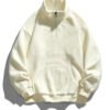 aweat zip3 Custom Unisex Polar Fleece Quarter-Zip Sweatshirt