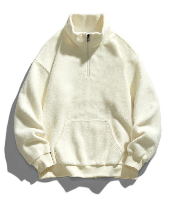 aweat zip3 Custom Unisex Polar Fleece Quarter-Zip Sweatshirt