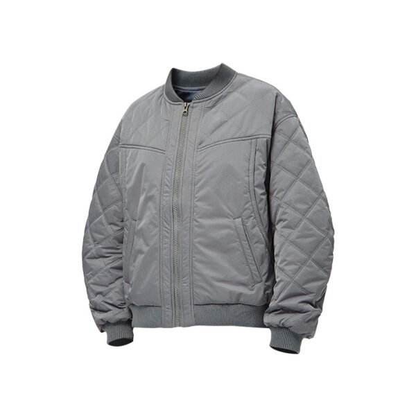 b jacket1 Custom Men's Winter Quilted Bomber Jacket