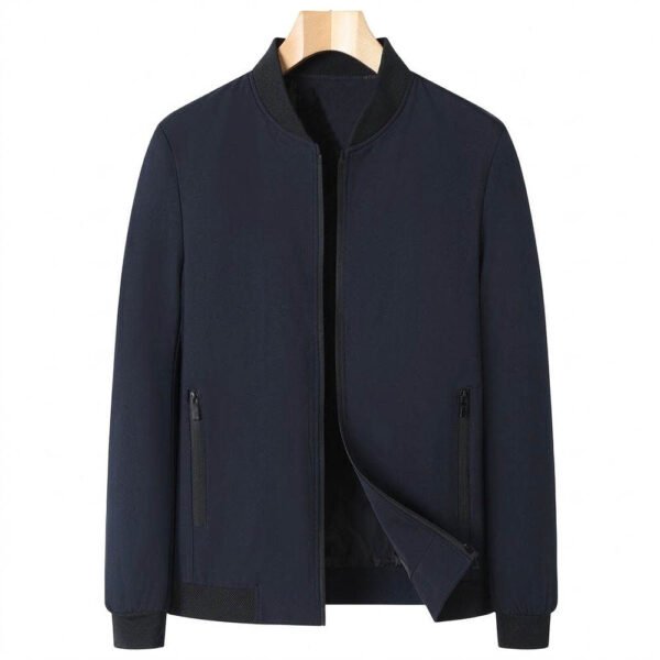 Men's Casual Stand Collar Bomber Jacket