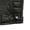 est6 Men's Vintage Genuine Cowhide Leather Biker Vest Jacket