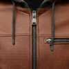 hooded brown j3 Wholesale Men's Brown Hooded Leather Biker Jacket