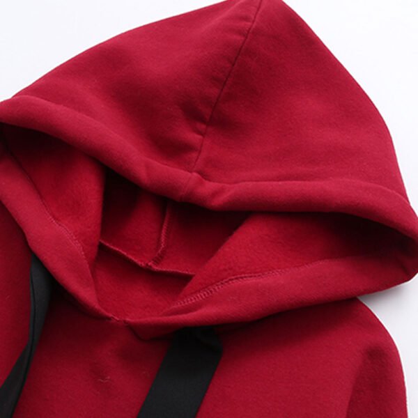 hoodie women3 Custom Women's Embroidered Colorblock Pullover Hoodie