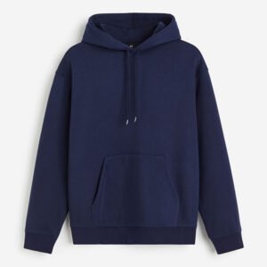 hoodie1 Custom Men's Solid Fleece Pullover Hoodie