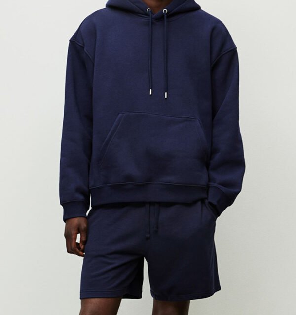hoodie2 Custom Men's Solid Fleece Pullover Hoodie