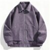 leather1 Custom Men’s Soft Leather Bomber Jacket