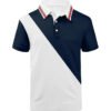 polo shirt1 Custom Men's Color-Block Breathable Polo Shirts