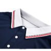 polo shirt4 Custom Men's Color-Block Breathable Polo Shirts