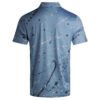 poo shirt8 Custom Men's Abstract Print Performance Polo Shirt