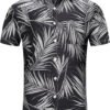 shirt men3 Custom Men's Hawaiian Tropical Printed Shirt