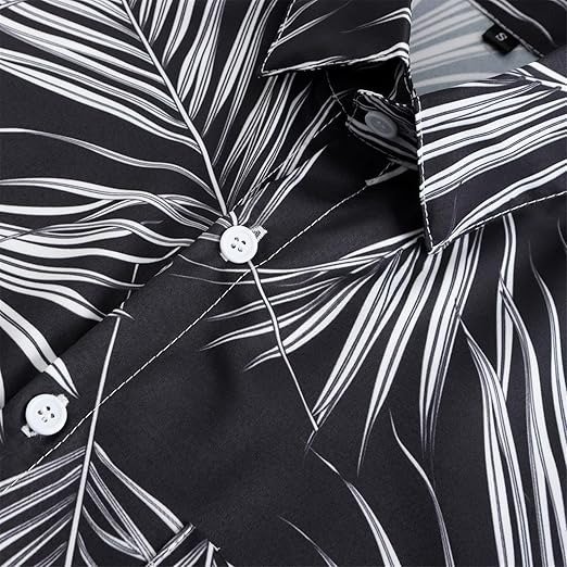 shirt men4 Custom Men's Hawaiian Tropical Printed Shirt