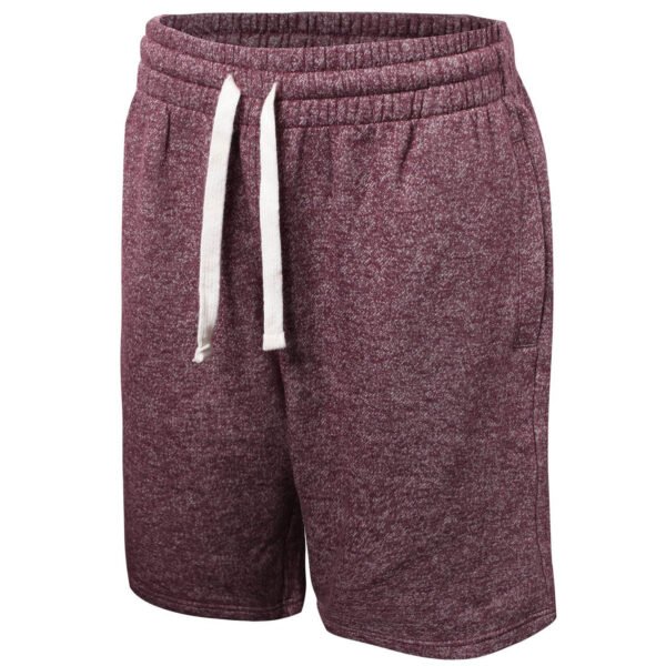 shorts3 Custom Men's Heathered Fleece Sweat Shorts