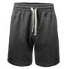 shorts4 Custom Men's Heathered Fleece Sweat Shorts