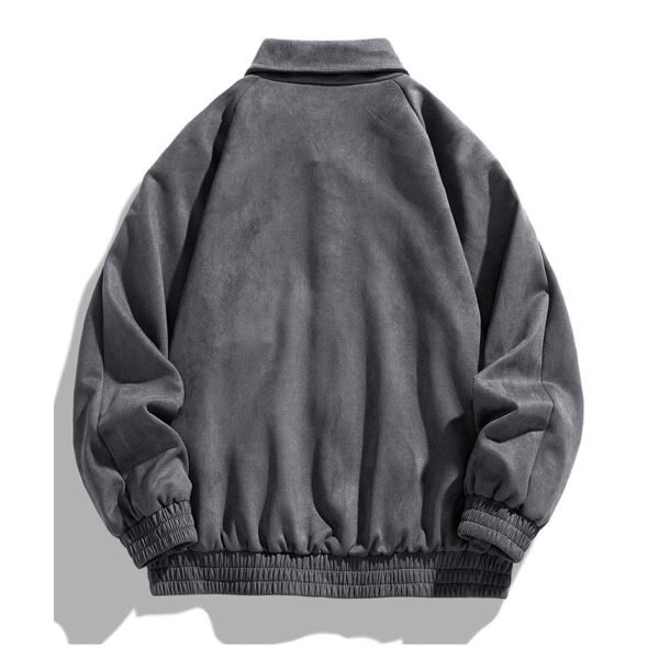 suede2 Custom Men's Vintage Suede Bomber Jacket