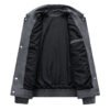 suede3 Custom Men's Vintage Suede Bomber Jacket