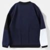 sweat shirt2 Custom Men’s Color-Block Crewneck Sweatshirt