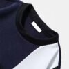sweat shirt4 Custom Men’s Color-Block Crewneck Sweatshirt