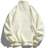 sweat zip4 Custom Unisex Polar Fleece Quarter-Zip Sweatshirt