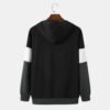 Custom Men's Color Block Pullover Hoodie