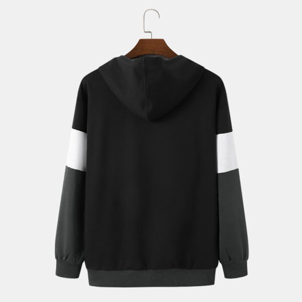 Custom Men's Color Block Pullover Hoodie