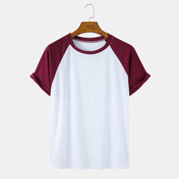 tshirt9 Custom Men's Two-Tone Raglan T-Shirt