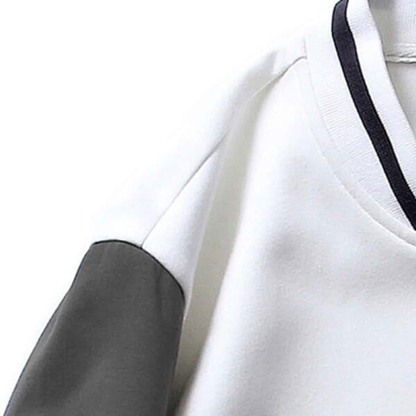 v jck5 Custom Men's Embroidered Wool Varsity Jacket