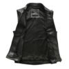 vest5 Men's Vintage Genuine Cowhide Leather Biker Vest Jacket