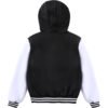 vz jck3 Custom Kids Hooded Fleece Varsity Jacket